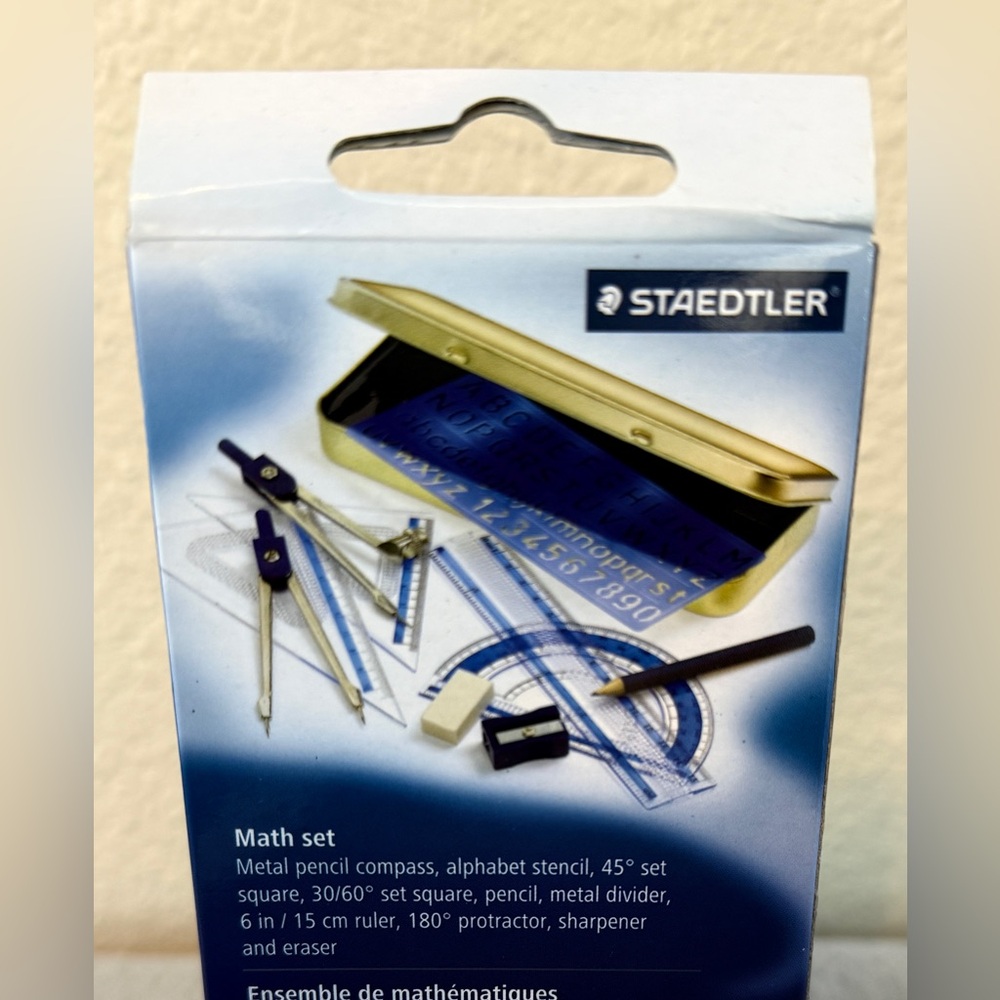 Math Set, 10-Pieces— Staedtler - Picture 5 of 11
